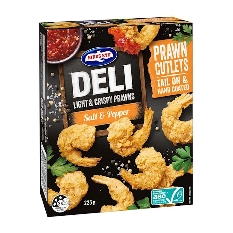 Birds Eye Fish Deli Salt & Pepper Prawn