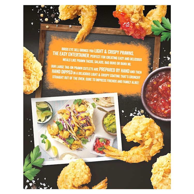 Birds Eye Fish Deli Salt & Pepper Prawn