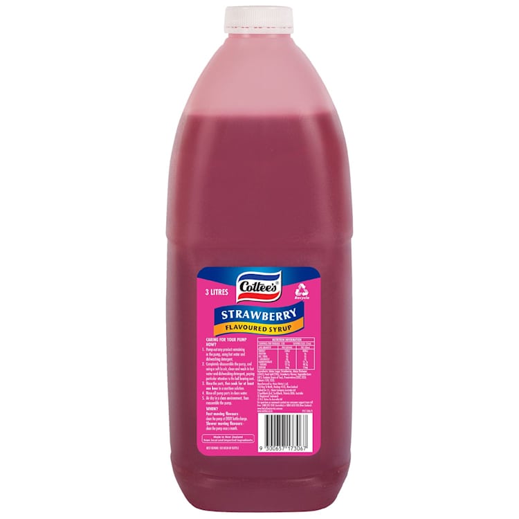 Cottee's Strawberry Flavoured Syrup