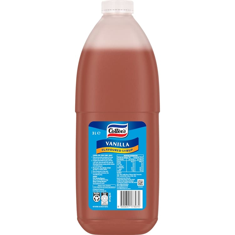 Cottee's Vanilla Flavoured Syrup