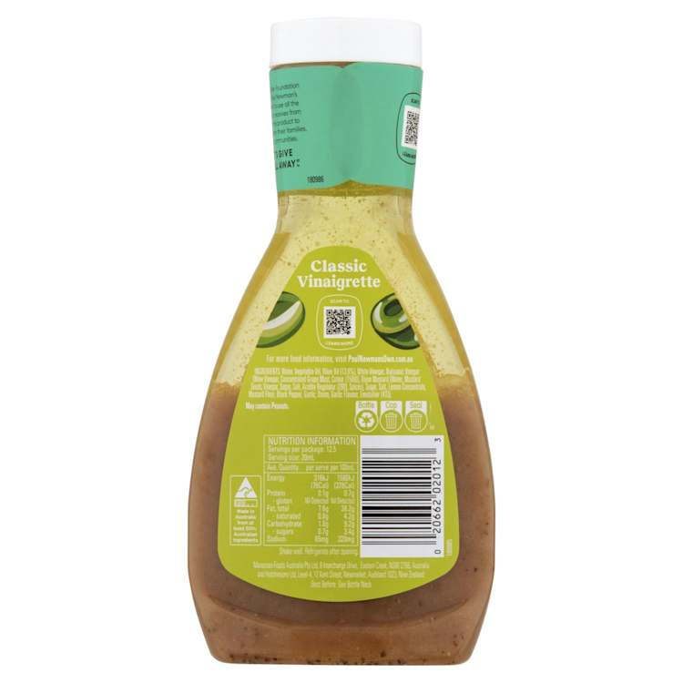 Paul Newman's Own Dressings Classic Vinaigrette