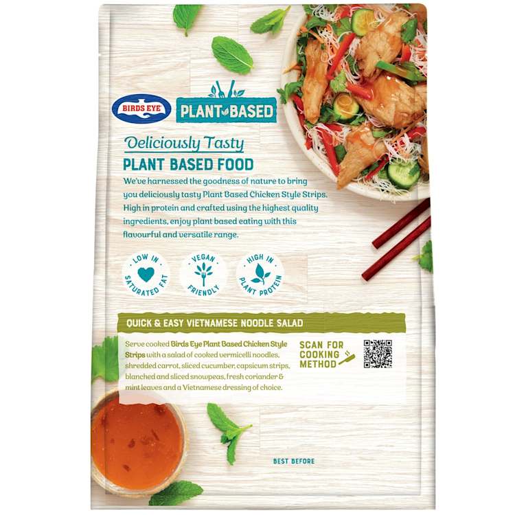Birds Eye Plant Based Chicken Style Strips