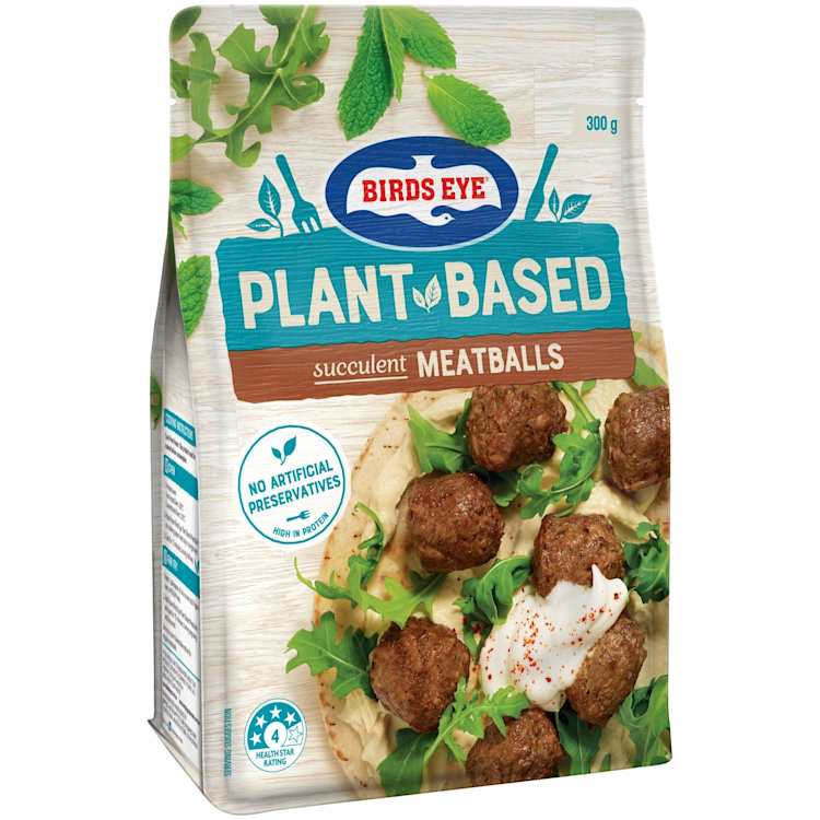 Birds Eye Plant Based Succulent Meatballs