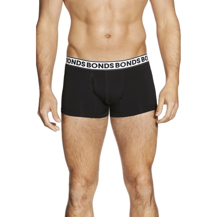 Men's Brief Fit Trunk - Black Large