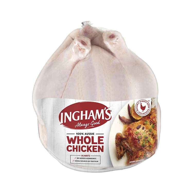 INGHAM'S Free Range Whole Chicken