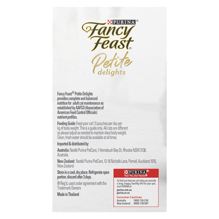 Fancy Feast Petite Delights Grilled Chicken & Grilled Turkey