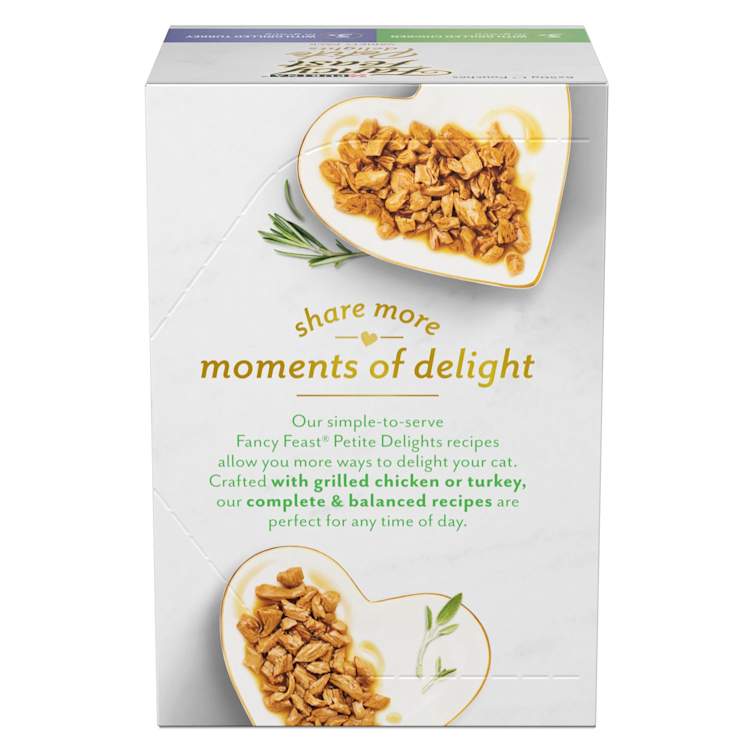 Fancy Feast Petite Delights Grilled Chicken & Grilled Turkey