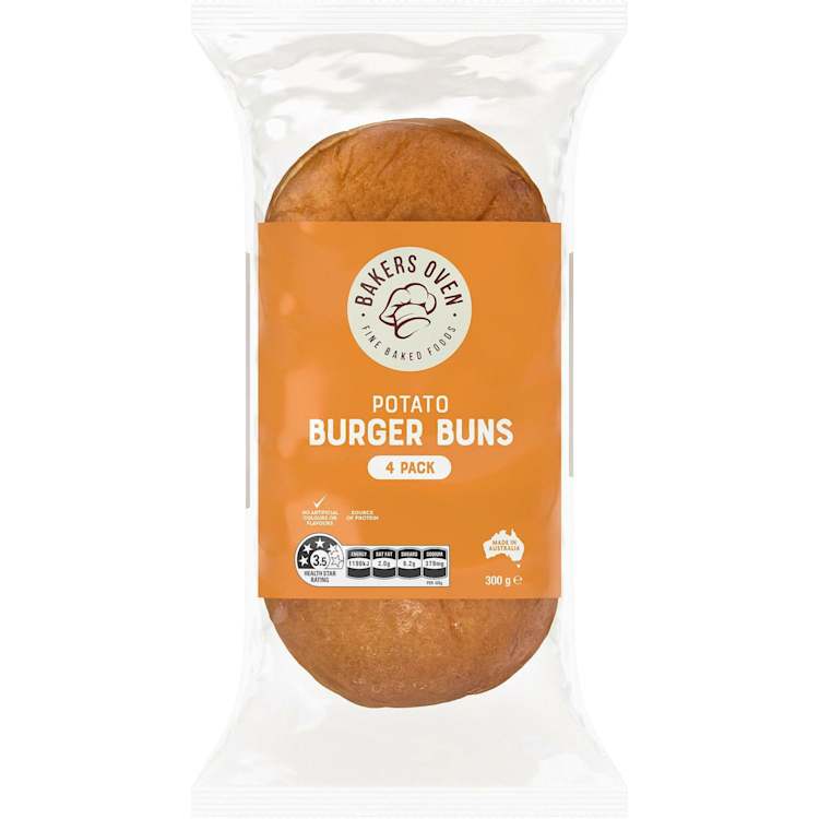 Bakers Oven Potato Buns