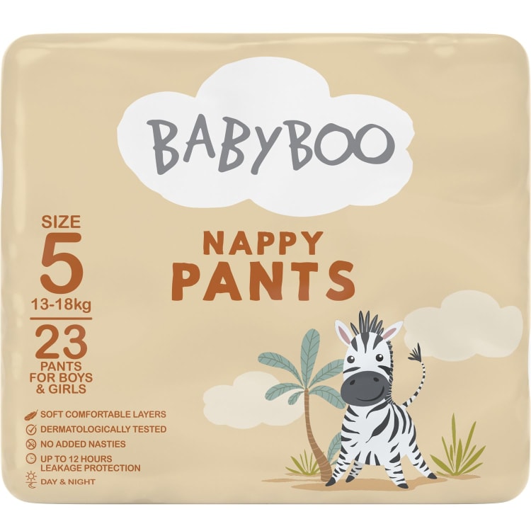 BabyBoo Nappy Pants Size 5