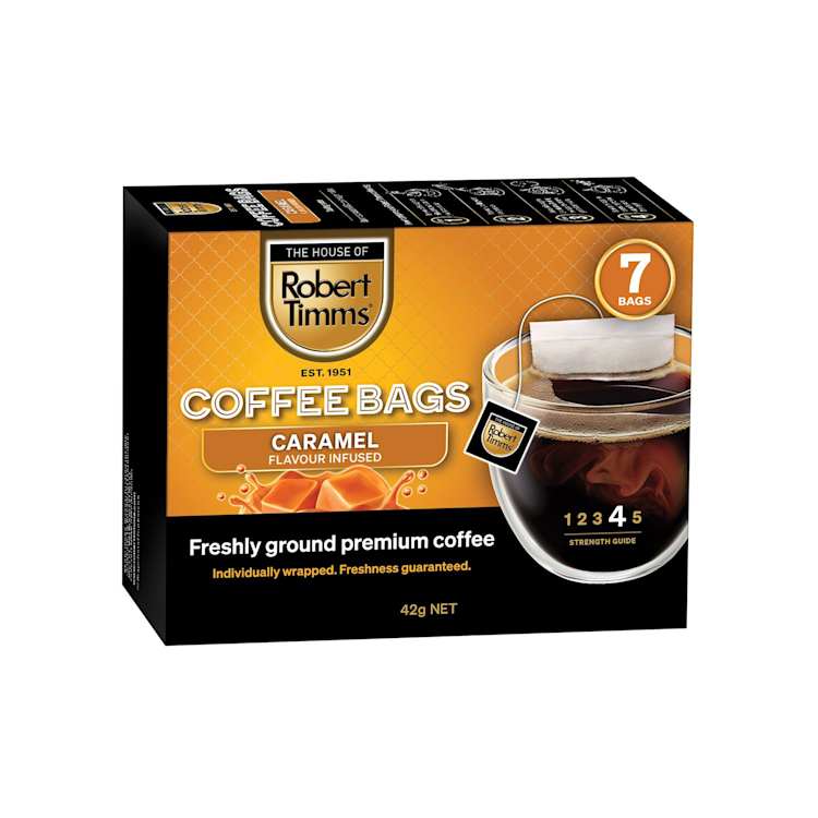 Robert Timms Coffee Bags Caramel