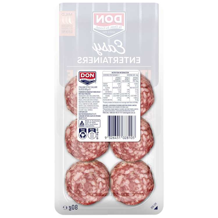 DON Entertain Salami Italian