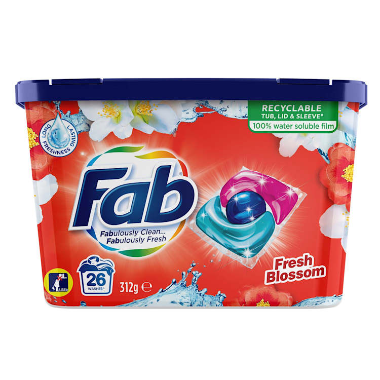 Fab Fresh Blossom Laundry Triple Capsules