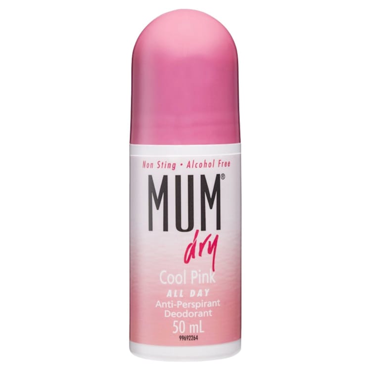 Mum Dry Roll On Cool Pink