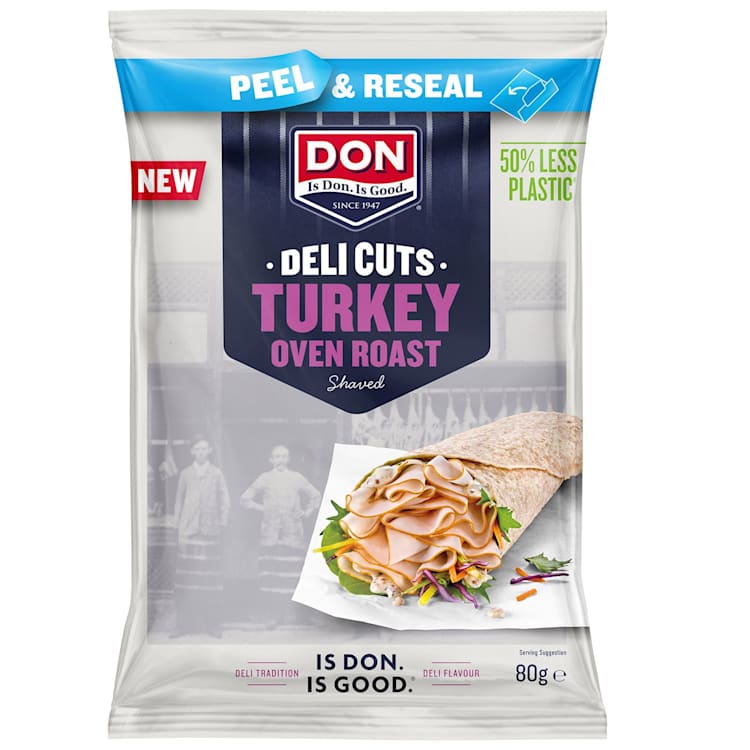 DON Deli Cuts Turkey Oven Roast Shaved