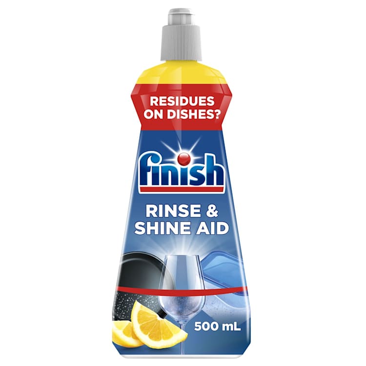 Finish Rinse Aid Lemon