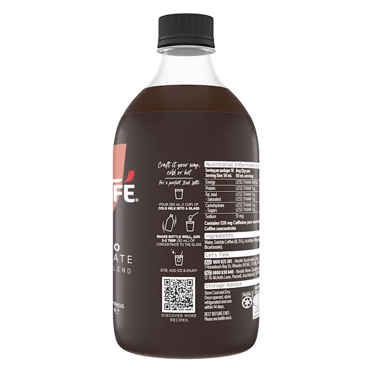 Nescafe Espresso Coffee Concentrate Black