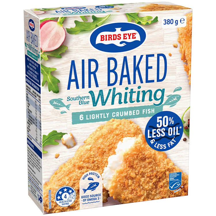 Birds Eye Air Baked Southern Blue Whiting