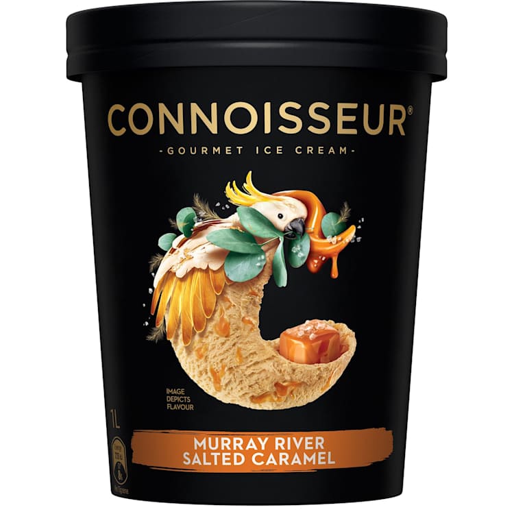 Connoisseur Salted Caramel Ice Cream Tub