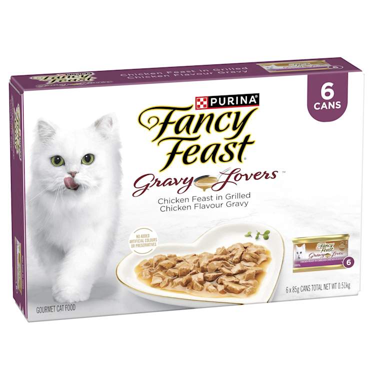 Purina Fancy Feast Gravy Lovers Pet Food Chicken In Gravy