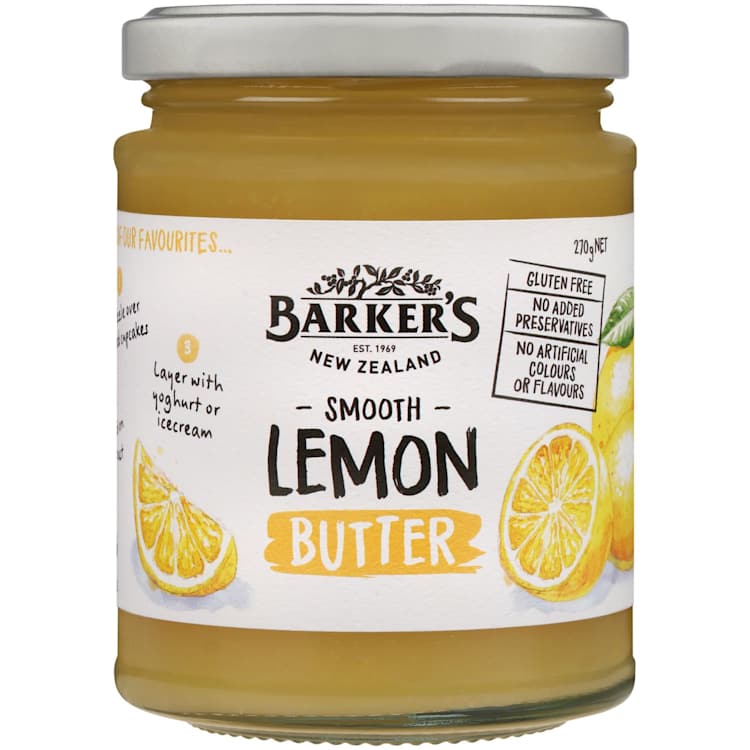 Barker's Smooth Lemon Butter