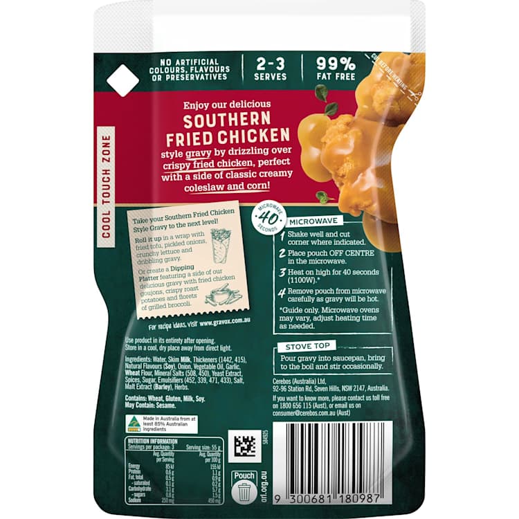 Gravox Best Ever Southern Fried Chicken Style Gravy