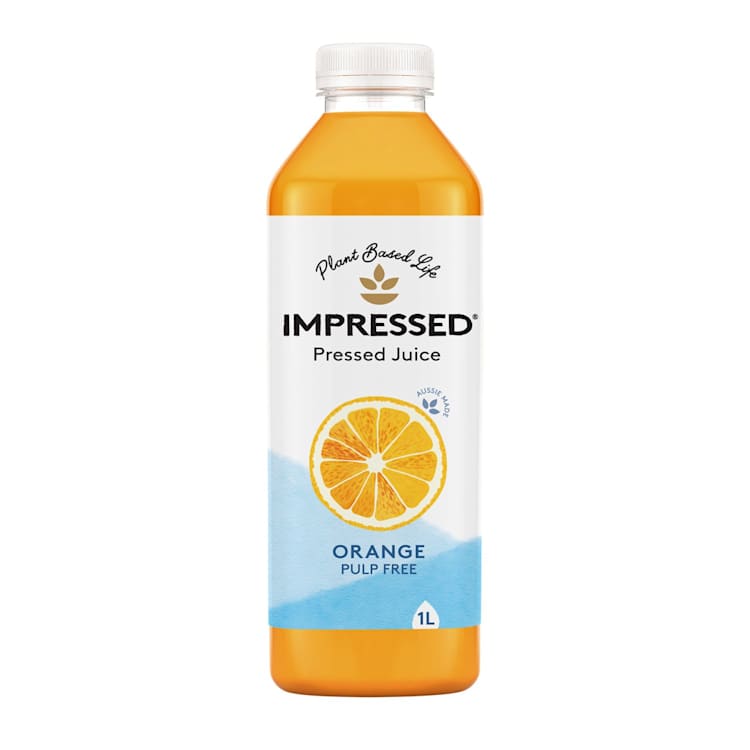 Impressed Orange Pulp Free Juice