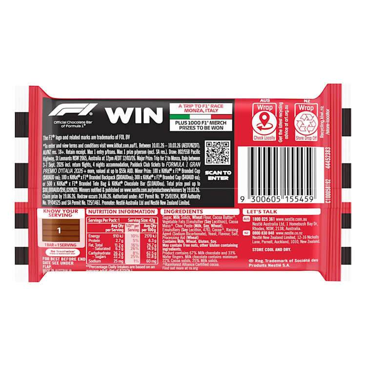 Nestlé Kit Kat Milk Chocolate