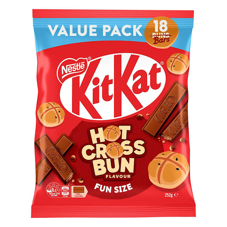 Nestlé Kit Kat Chocolate Hot Cross Bun Sharepack