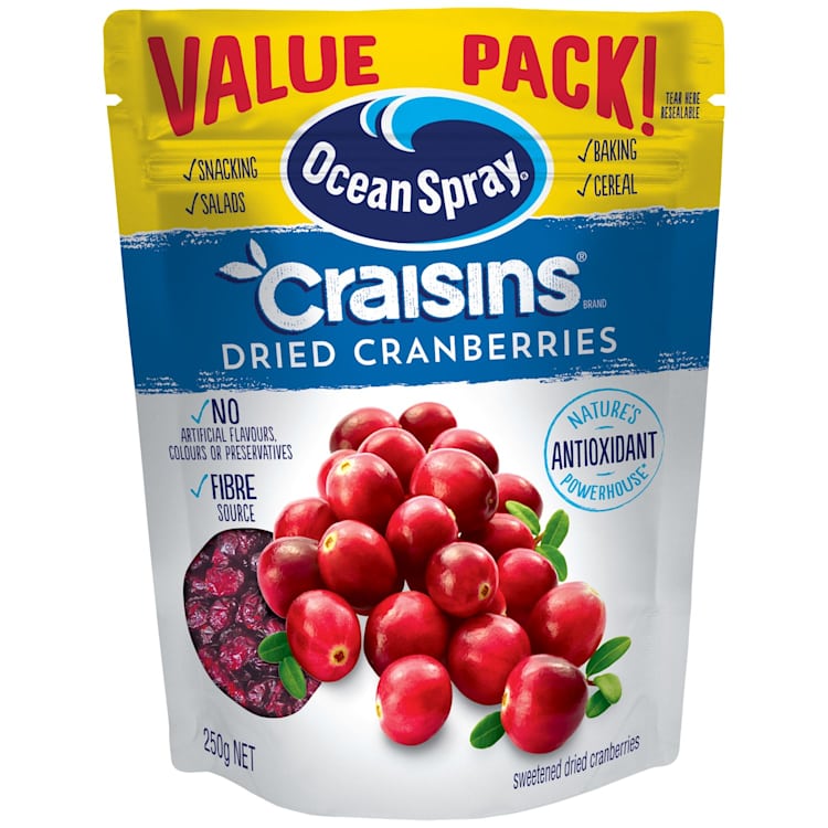 Ocean Spray Craisins Dried Fruit Original