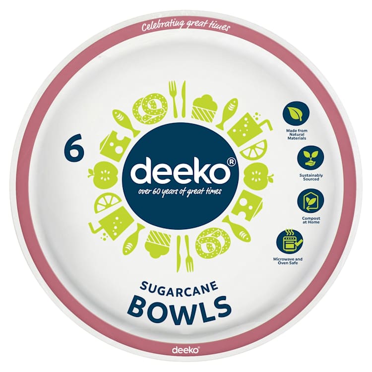 Deeko Sugar Cane Bowl 500ml