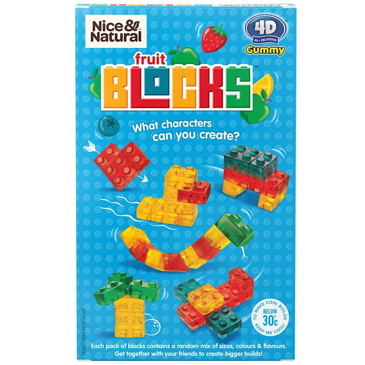 Nice & Natural Fruit Snacks 4D Blocks