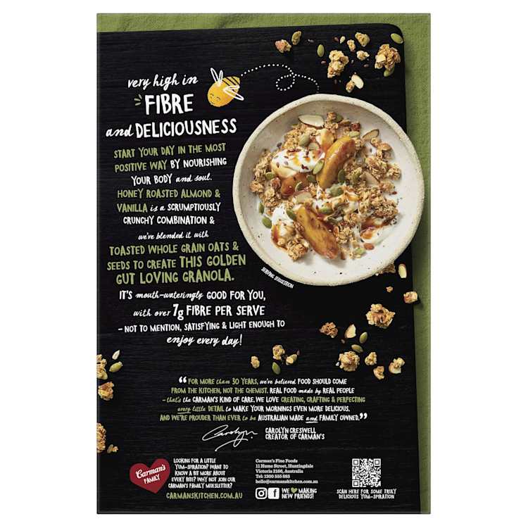 Carman's Granola Honey Roasted Almond & Vanilla