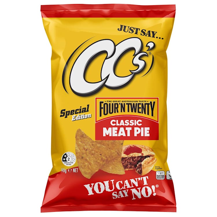 CC's Corn Chips Classic Meat Pie