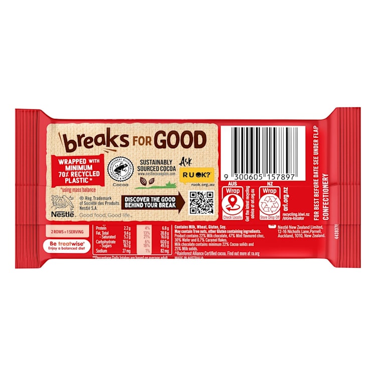 Nestlé Kit Kat Chocolate Mint Crush Share Bar