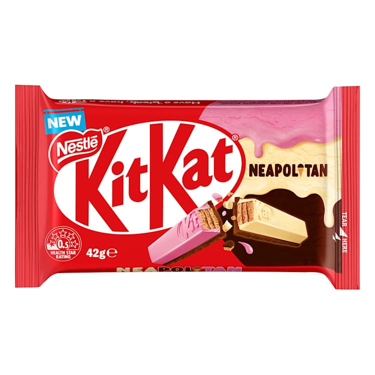 Nestlé Kit Kat Chocolate Neapolitan Bar