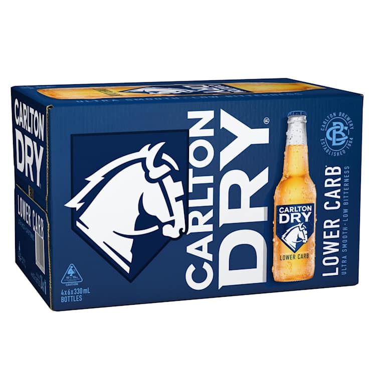 Carlton Dry Bottles