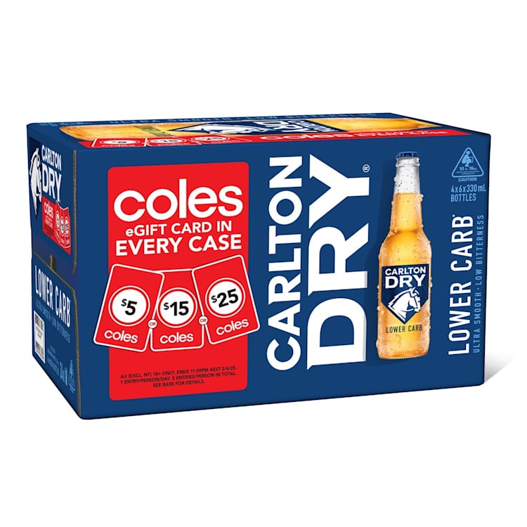 Carlton Dry Bottles