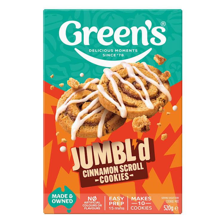 Green's Jumbl'D Cinnamon Scroll Cookie Mix