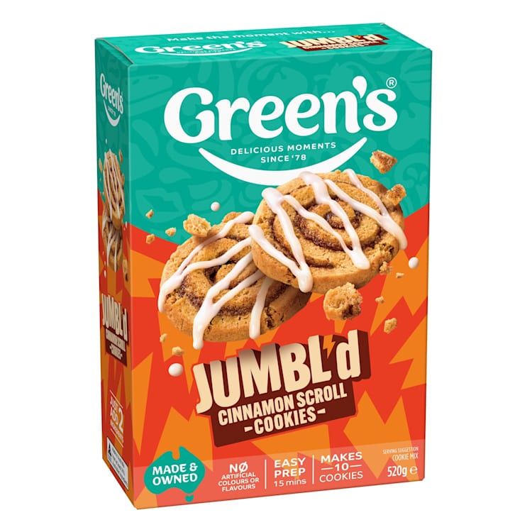 Green's Jumbl'D Cinnamon Scroll Cookie Mix
