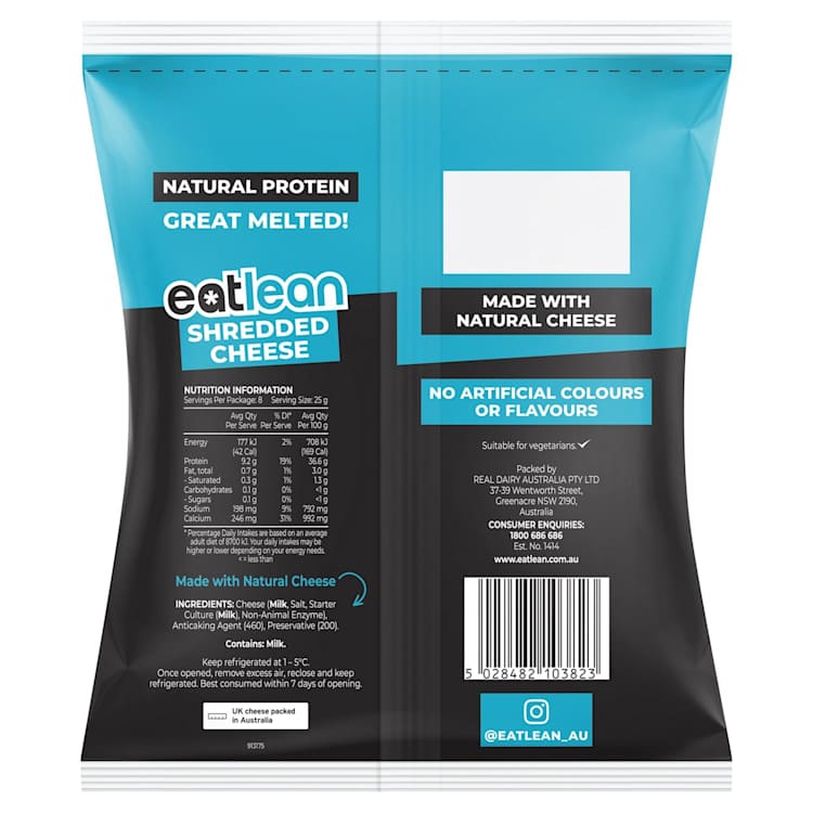 Eatlean Shredded Cheese