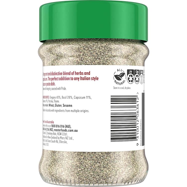 Masterfoods Herbs And Spices Italian Herb
