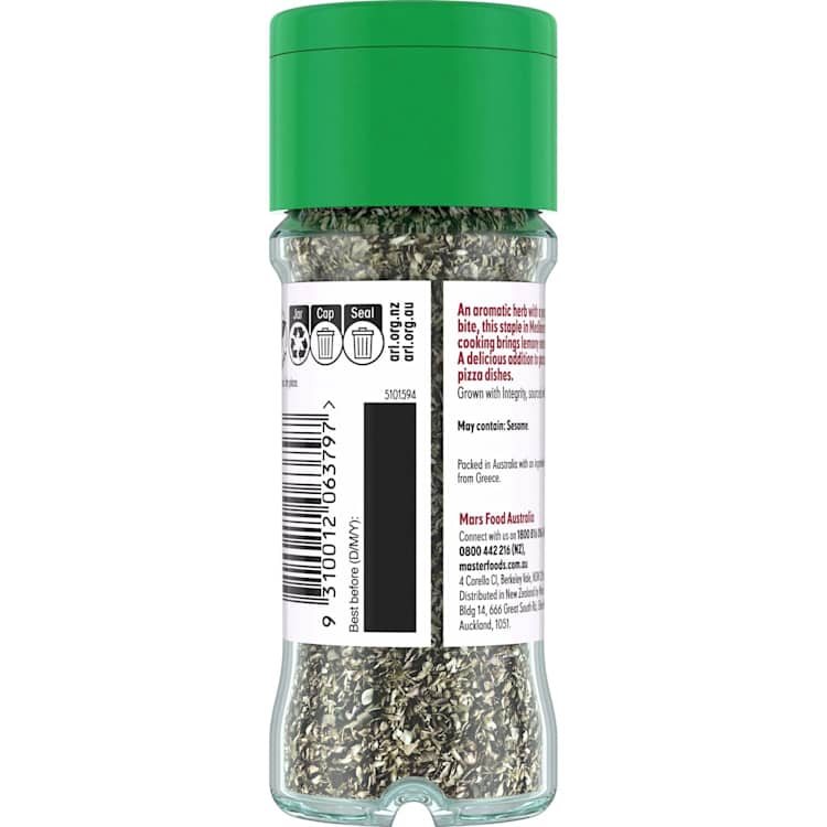 Masterfoods Herbs And Spices Oregano Leaves 