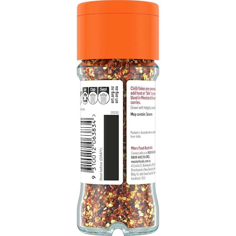 Masterfoods Herbs And Spices Chilli Flakes
