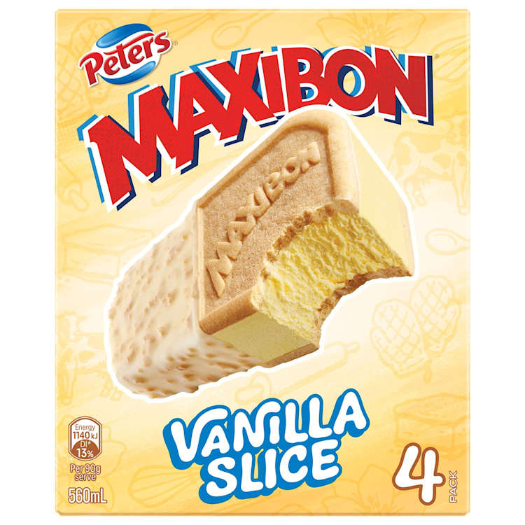 Peters Maxibon Vanilla Slice