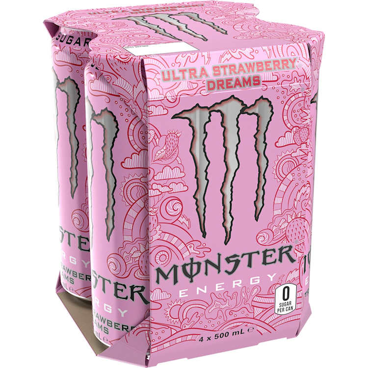 Monster Energy Ultra Strawberry Dreams Drink