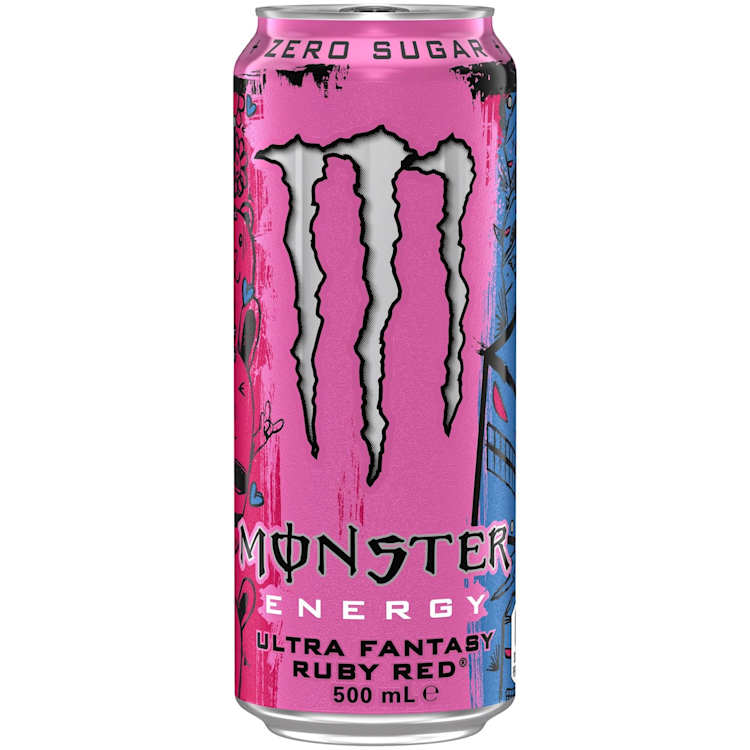 Monster Energy Ruby Red Cans