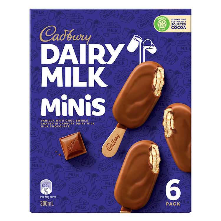 Cadbury Dairy Milk Vanilla Mini Ice Cream