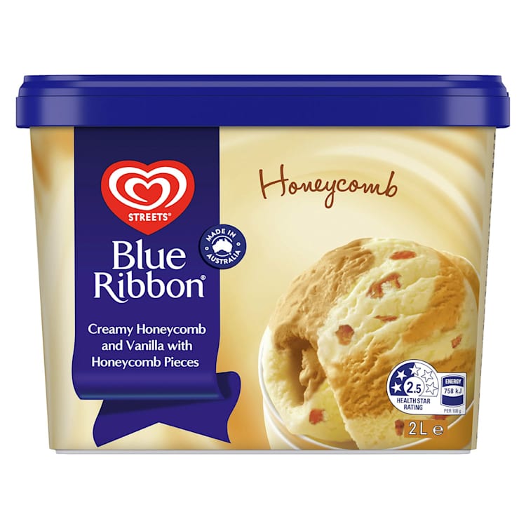 Blue Ribbon Frozen Dessert Honeycomb