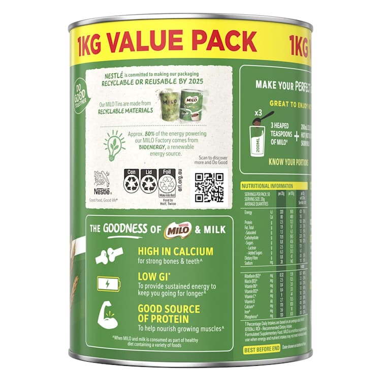 Nestle Milo Milk Modifier