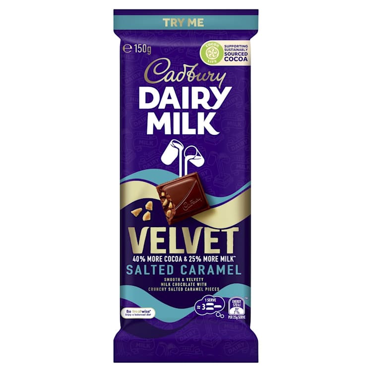 Cadbury Dairy Milk Velvet Salted Caramel